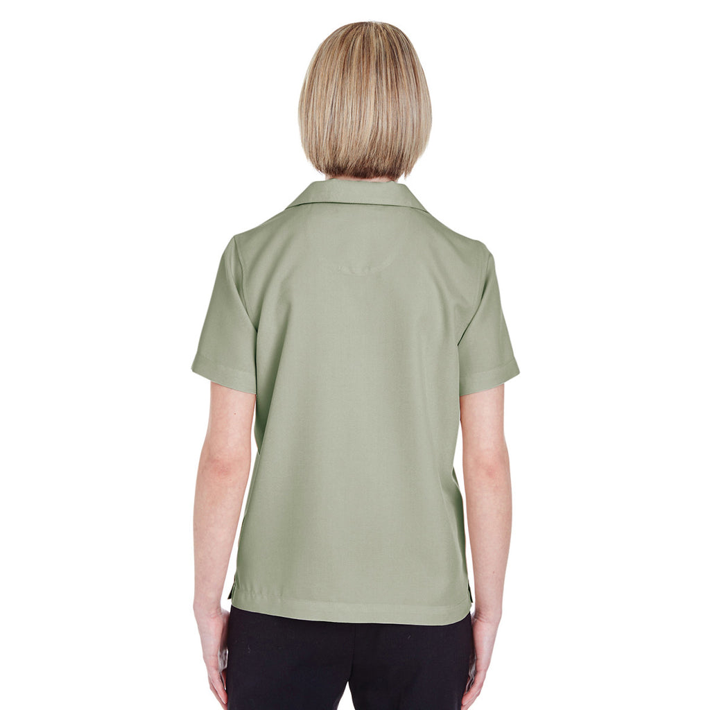 UltraClub Women's Sage Cabana Breeze Camp Shirt