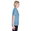 UltraClub Women's Wedgewood Cabana Breeze Camp Shirt