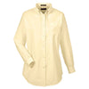 UltraClub Women's Butter Classic Wrinkle-Resistant Long-Sleeve Oxford