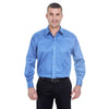 UltraClub Men's Waterfall Blue Whisper Elite Twill