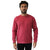 Next Level Unisex Heather Cardinal Pullover PCH Crewneck Sweatshirt