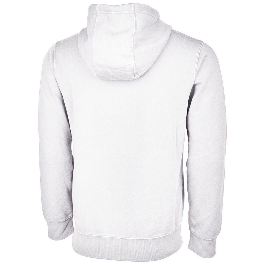 Charles River Unisex White Clifton Full Zip Hoodie