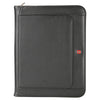 Wenger Black Executive Leather Zippered Padfolio