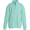 Charles River Unisex Mint Crosswind Quarter Zip Sweatshirt