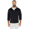 Charles River Men's Black Horizon Quarter Zip Pullover