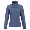 Landway Women's Heather Blue Sonic Flex Soft-Shell