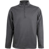 Charles River Men's Charcoal Heather Stealth Zip Pullover