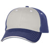 Sportsman Grey/Royal Tri-Color Cap