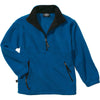 Charles River Men's Royal/Black Adirondack Fleece Pullover