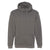 Bayside Men's Charcoal USA-Made Hooded Sweatshirt