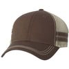 Sportsman Brown/Khaki Trucker Cap with Stripes