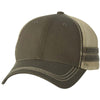 Sportsman Olive/Khaki Trucker Cap with Stripes