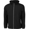 Charles River Men's Black Pack-N-Go Full Zip Reflective Jacket