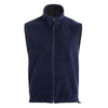 Landway Men's Navy Fleece Vest