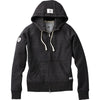 Roots73 Women's Black Mix Riverside Full Zip Hoody