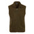 Landway Men's Heather Olive Ashton Vest Sweater-Knit Fleece