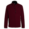 Landway Men's Maroon/Charcoal Matrix Soft Shell Jacket