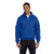 Jerzees Men's Royal 8 Oz. Nublend Quarter-Zip Cadet Collar Sweatshirt