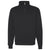 Jerzees Men's Black Nublend Cadet Collar Quarter-Zip Sweatshirt