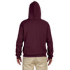 Jerzees Men's Maroon 8 Oz. Nublend Fleece Pullover Hood