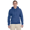 Jerzees Men's Vintage Heather Blue 8 Oz. Nublend Fleece Pullover Hood