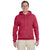 Jerzees Men's Vintage Heather Red 8 Oz. Nublend Fleece Pullover Hood