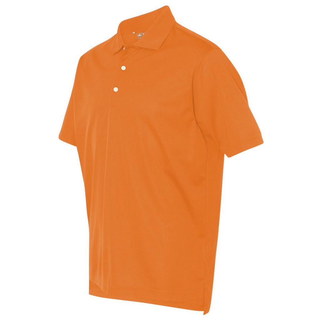 adidas Golf Men's Bright Orange/White Climalite Basic Sport Shirt