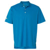 adidas Golf Men's Shock Blue/Mid Grey Climalite Basic Sport Shirt