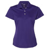 adidas Golf Women's Collegiate Purple/White Climalite Basic Sport Shirt