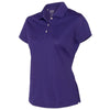 adidas Golf Women's Collegiate Purple/White Climalite Basic Sport Shirt