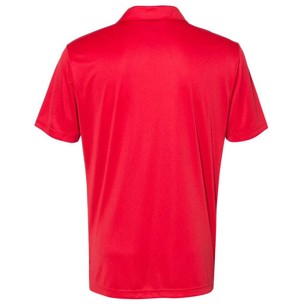 adidas Men's Collegiate Red/Grey Five/Black Merch Block Sport Polo