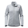 The North Face Women's Light Grey Heather Crescent Full Zip