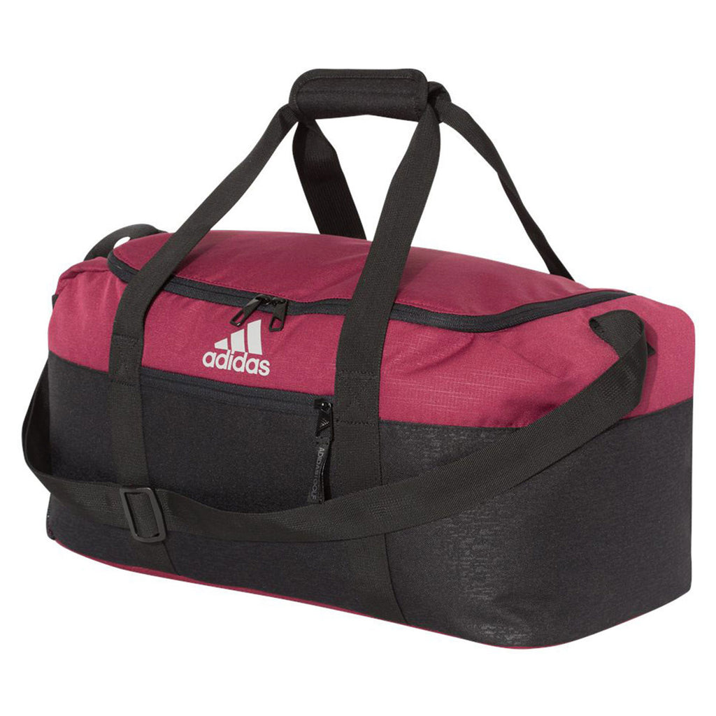 adidas Collegiate Burgundy/Black 35L Weekend Duffel Bag