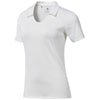 adidas Golf Women's White Cotton Hand Polo