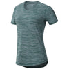 adidas Golf Women's Collegiate Green Heather Tech Tee