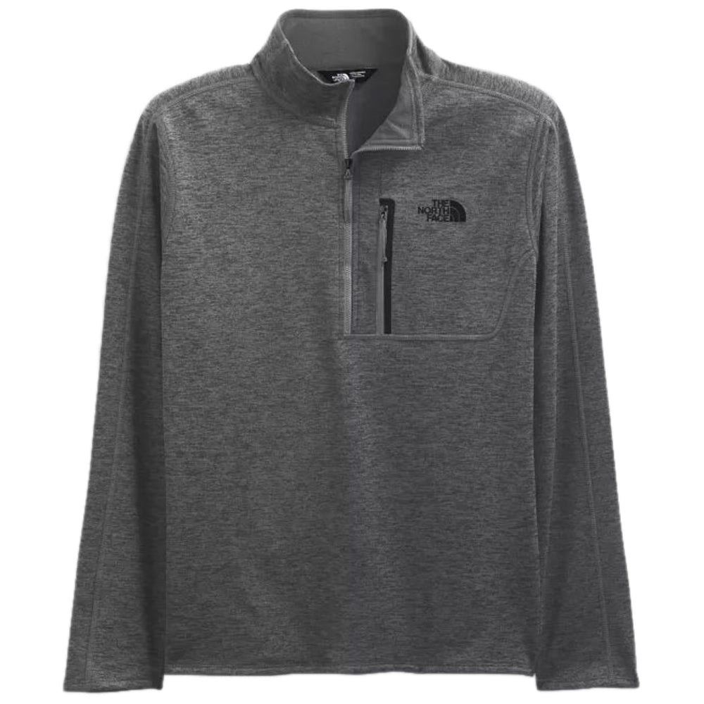 The North Face Men's Dark Grey Heather Canyonlands Half Zip Jacket