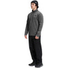 The North Face Men's Dark Grey Heather Canyonlands Half Zip Jacket