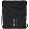 adidas Black Vertical 3-Stripes Gym Sack