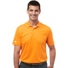 Adidas Men's Bright Orange Basic Sport Polo