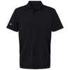 Adidas Men's Black Ultimate Solid Polo