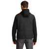 Timberland Men's Jet Black PRO Deadbolt Hybrid Midlayer Jacket