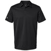 Adidas Men's Black Micro Pique Polo