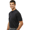 Adidas Men's Black Sport Collar Polo