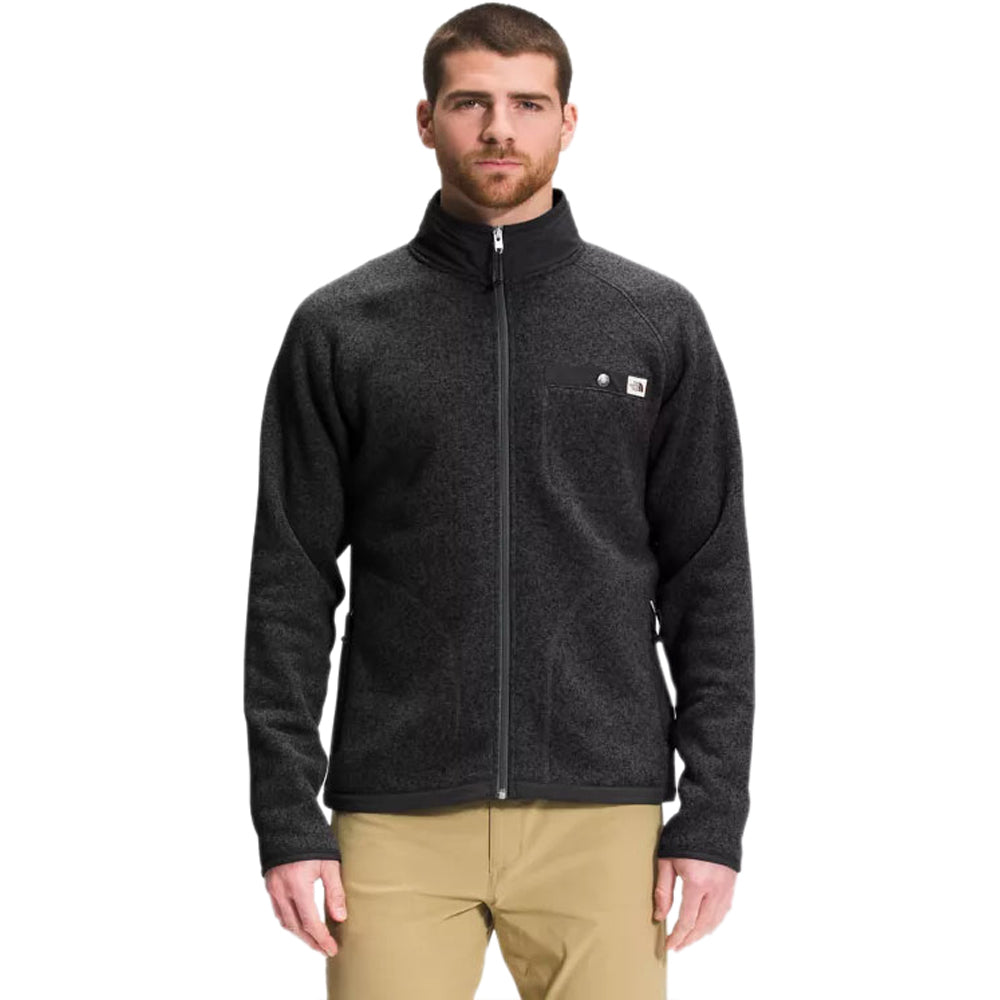 The North Face Men's Black Heather Gordon Lyons Classic Full Zip