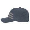 adidas Navy Bold 3-Stripes Cap