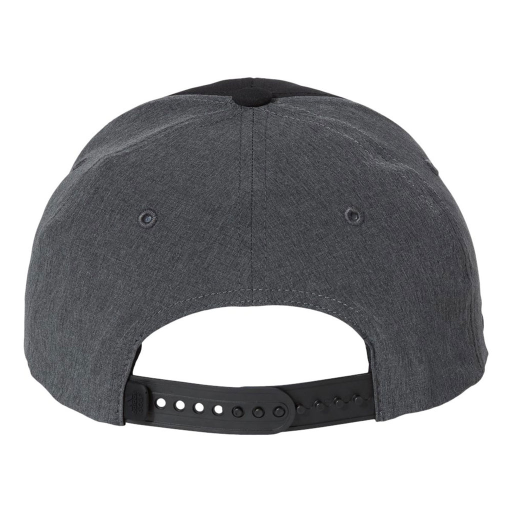 adidas Black Heathered Back Cap