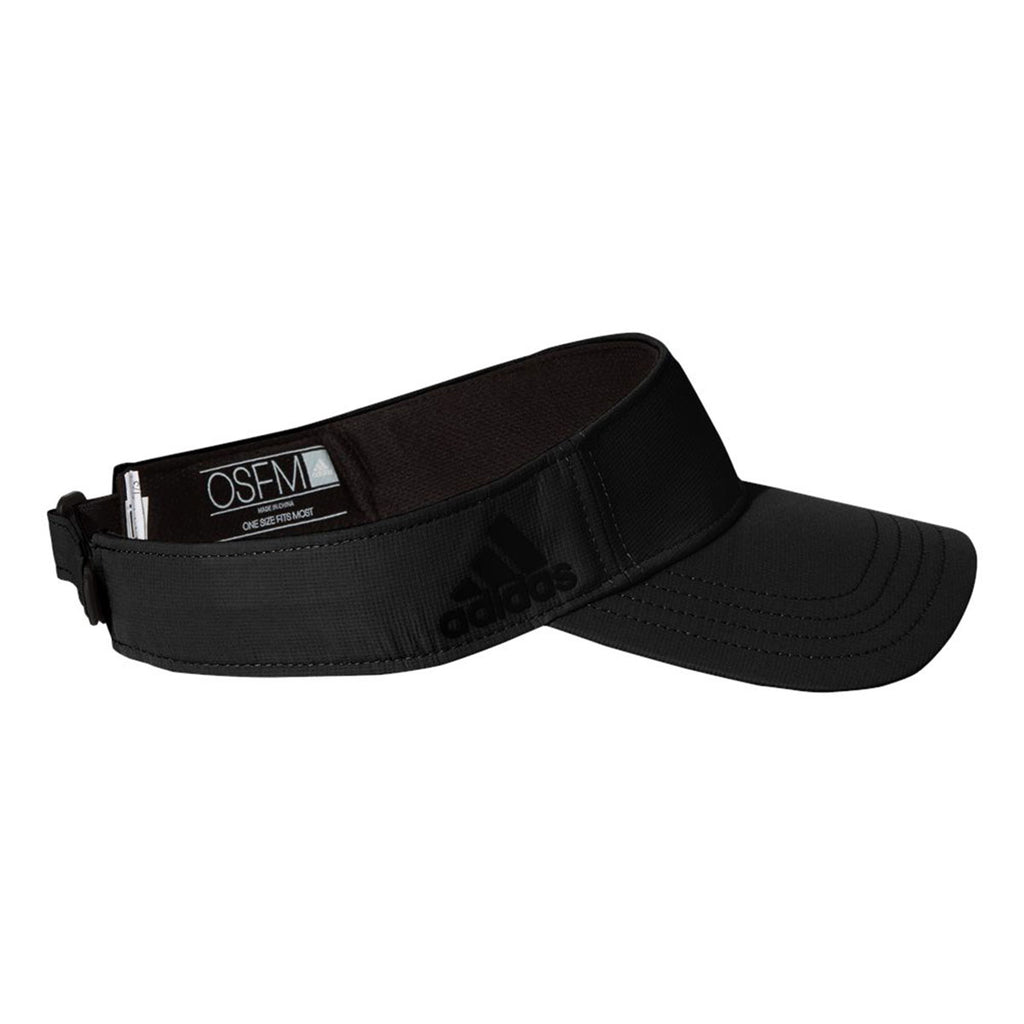 adidas Black Poly Textured Visor