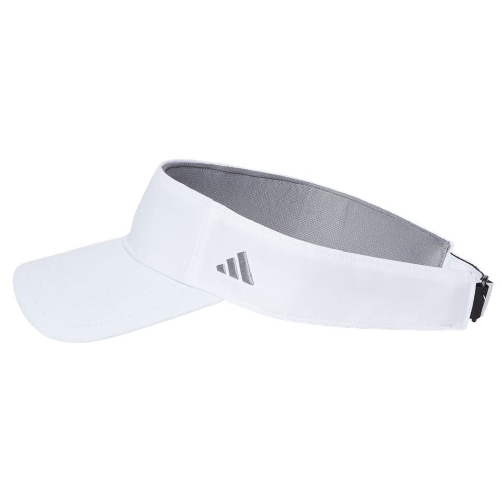 Adidas White Sustainable Performance Visor