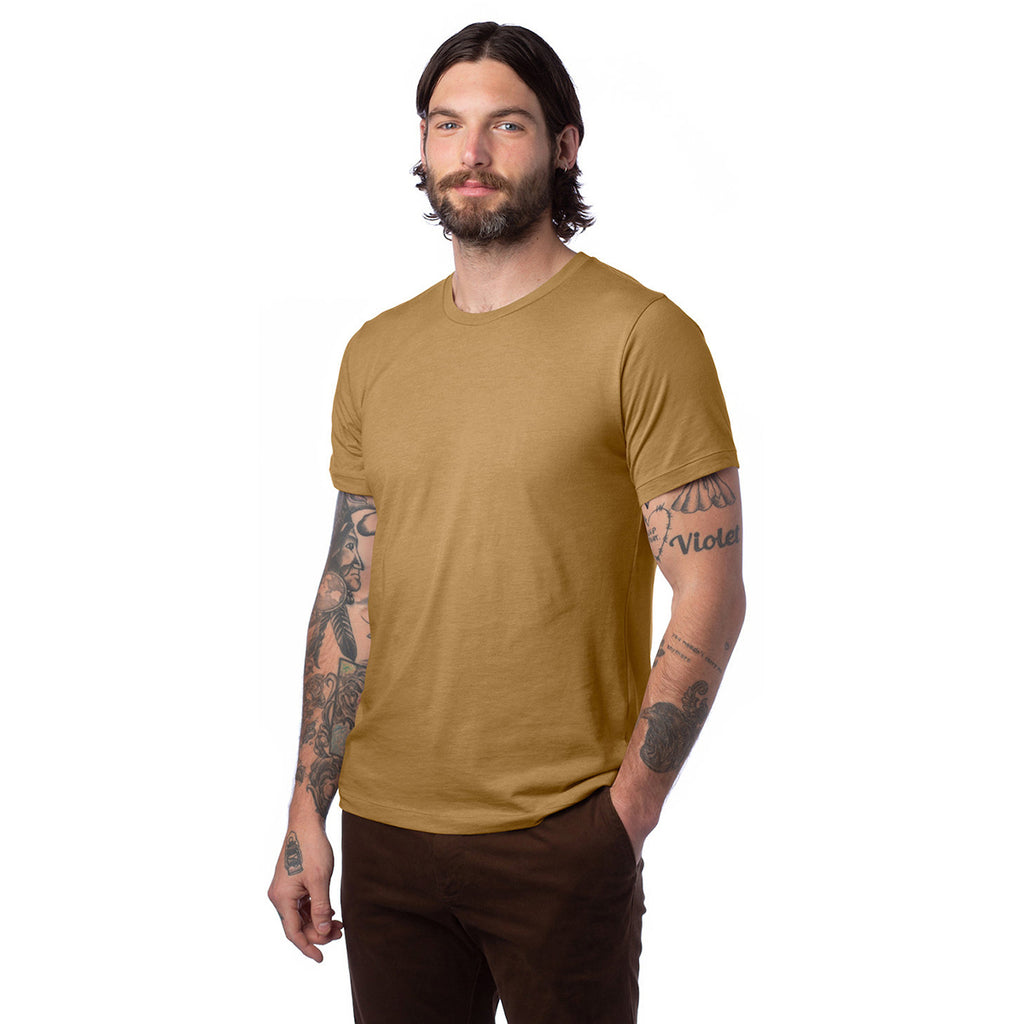 Alternative Apparel Unisex Brown Sepia Go-To T-Shirt