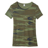 Alternative Apparel Women's Camo Eco-Jersey Ideal Tee